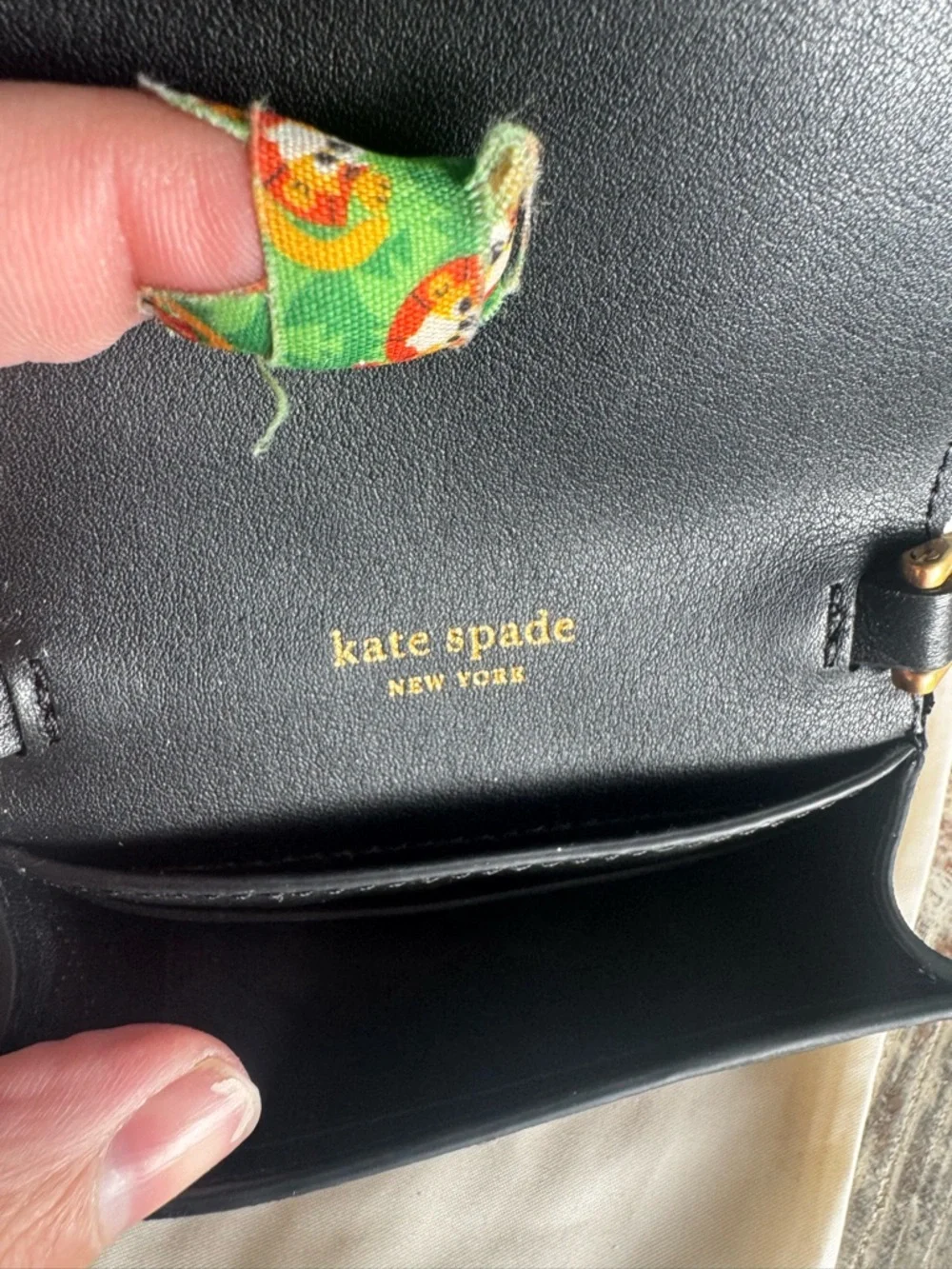 Kate Spade Black Velvet Pearl Handle Mini Bag - Picture 5 of 9